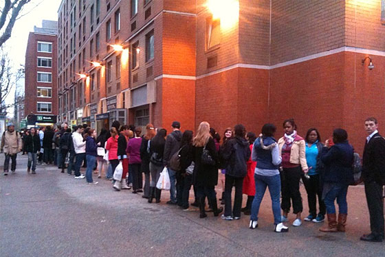 We All Line Up for Ice Cream