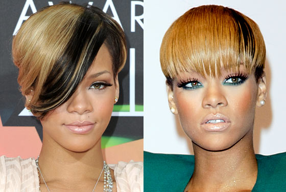 rihannas new hairstyle. Rihanna#39;s New Hairdo; Beauty