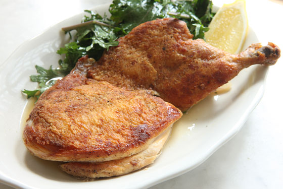 Marlow & Sons' brick chicken.