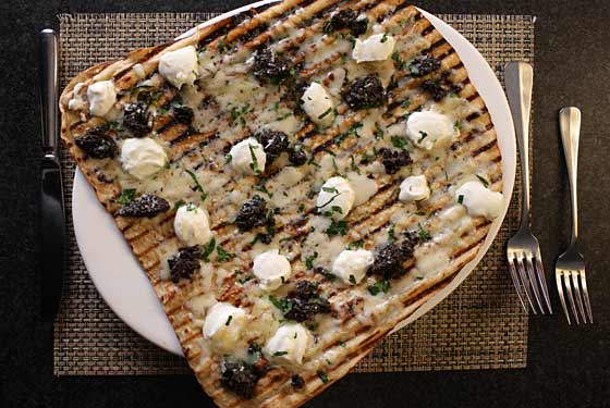 Marc Orfaly Loves Accademia di Vino’s ‘Over the Top’ Black-Truffle Pizza