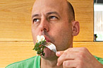 Lahey chows down at Co.