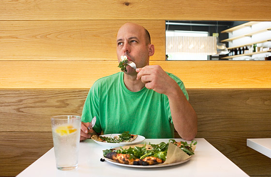 Lahey chows down at Co.
