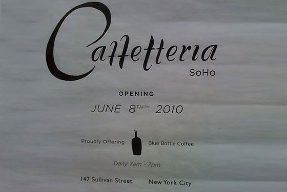 Blue Bottle Beans Come to Manhattan
