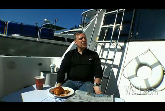 Jacques Torres Catches Fish for DBGB