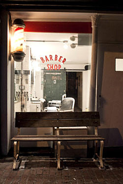 First Look at the Blind Barber, the Salon-Saloon Hybrid Opening Next Week