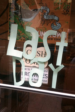 Soho’s City Girl Café Closes Today