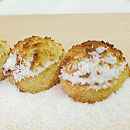 Vegan coconut macaroons.