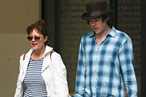 Susan Sarandon and Jonathan Bricklin.
