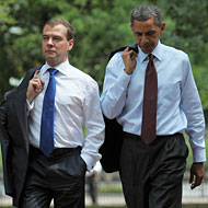 Obama Practices Burger Diplomacy
