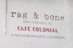 Café Colonial Lives On, Sort Of