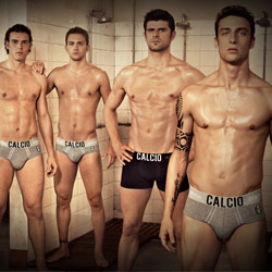 See, the Italian soccer team has no problem with this situation!