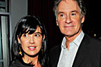 Phoebe Cates and Kevin Kline at Vapiano