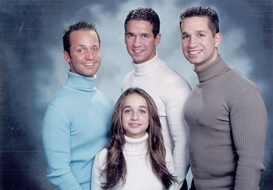 mike sorrentino family. Awkward Family Photo