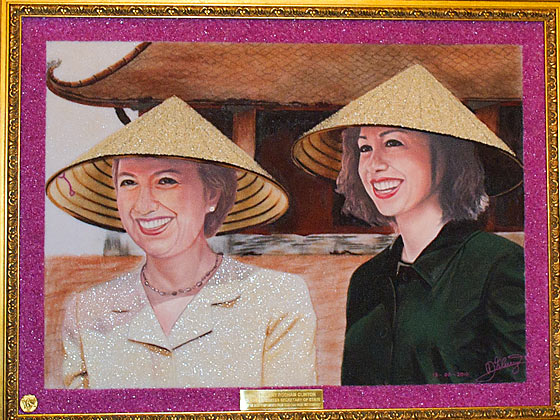 Vietnam's gift to Hillary