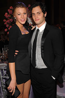 Gossip Girl Dinner Dates for Penn Badgley and Blake Lively; VP Does Otto