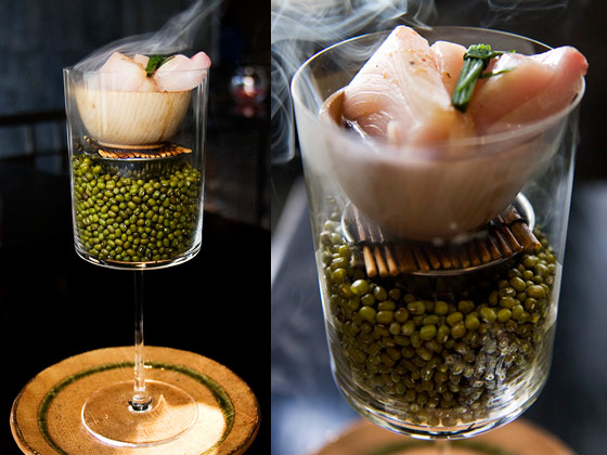 Tom Colicchio Loves Oishii's Sakura-Smoked Hamachi