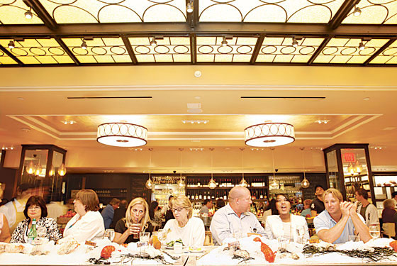 The Plaza Food Hall.