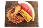 Peels' fried chicken.