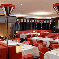 Très chic celebrating at Lambs Club.
