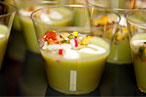At last year’s Hot Plates Live Brooklyn, Calexico’s tomatillo gazpacho