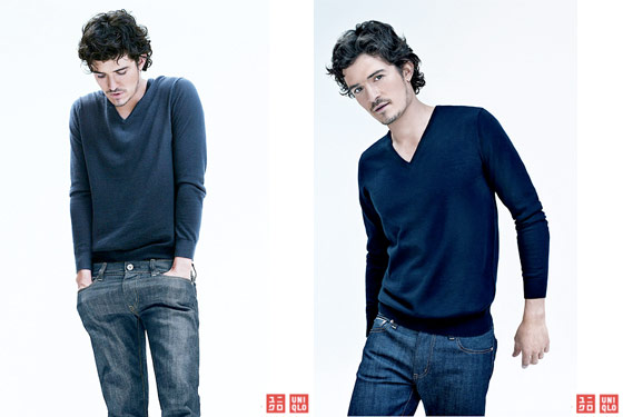 orlando bloom 2011 calendar. Orlando Bloom for Uniqlo