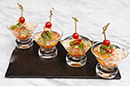 Clear Gazpacho Jelly
