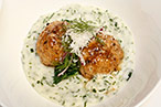 Veal meatballs.