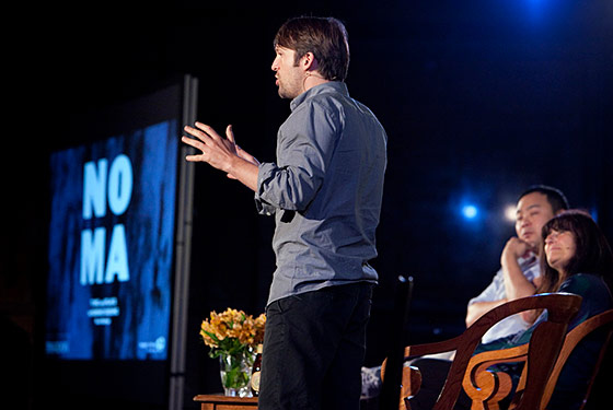 Redzepi enraptures David Chang and Ruth Reichl