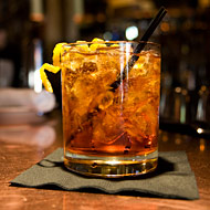 A barrel-aged negroni.
