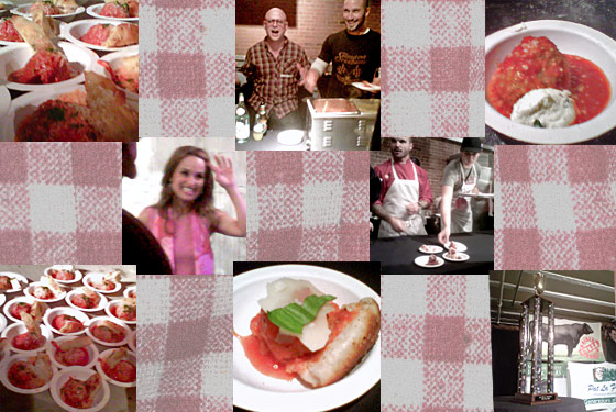 Nate Appleman, Jim Lahey Get Hypercompetitive at Meatball Madness