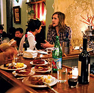Are you sure you don't want a pork chop with that martini?