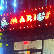 Super Mario Warps Over to Queens