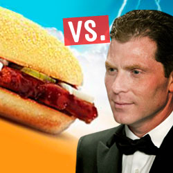It’s On: Listen to Bobby Flay’s Radio McRib Throwdown