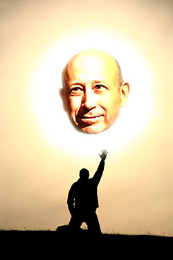 The Lloyd Blankfein Patio Torch