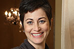 Nikki Cascone, at her new restaurant, Octavia's Porch.