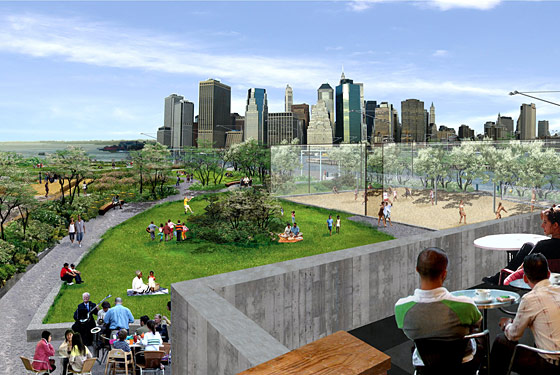 Bark Hot Dogs Comes to Brooklyn Bridge Park Terrace