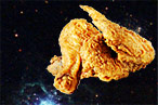 Damn, that's one crrrraazy chicken!