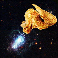 Damn, that's one crrrraazy chicken!