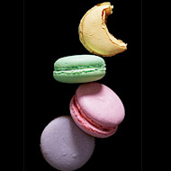 Macarons: fashionable and delicious.