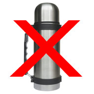 Flying Today? Don’t Pack a Thermos!