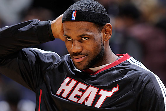 lebron james knicks. When LeBron James and the Heat