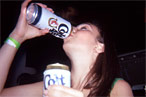 Bottoms up!
