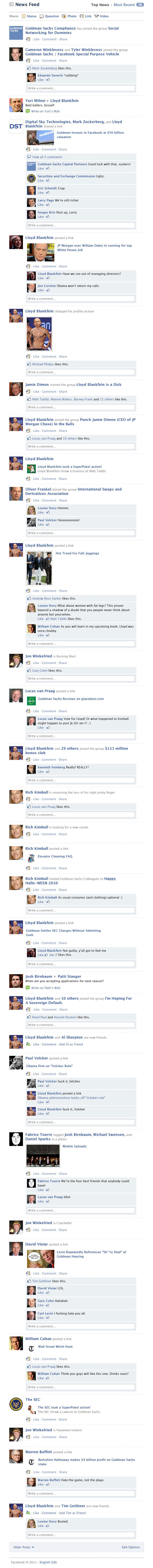 Goldman Facebook