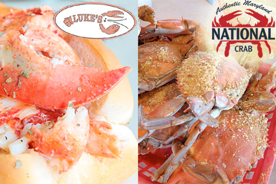 Maryland Crabcakes Battle Maine Lobster Rolls at the New Foodshed Market