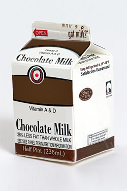Choclate milk, now with vodka!