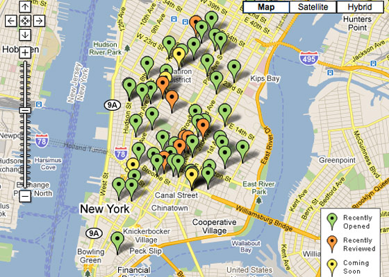 Reintroducing the Grub Street New & Notable Map