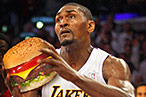 Ron Artest Is a Fan of Cheeseburgers