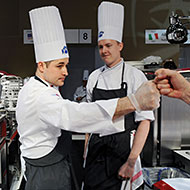 Kent, at the Bocuse d'Or in 2011.