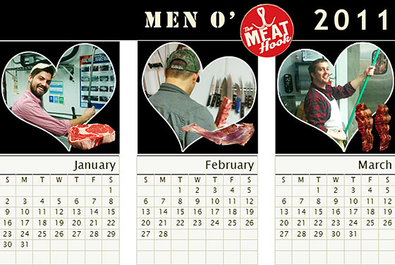 Need a Valentine’s Date? Introducing the Men of the Meat Hook!