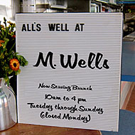 Big Plans: M. Wells, Ted & Honey Expand